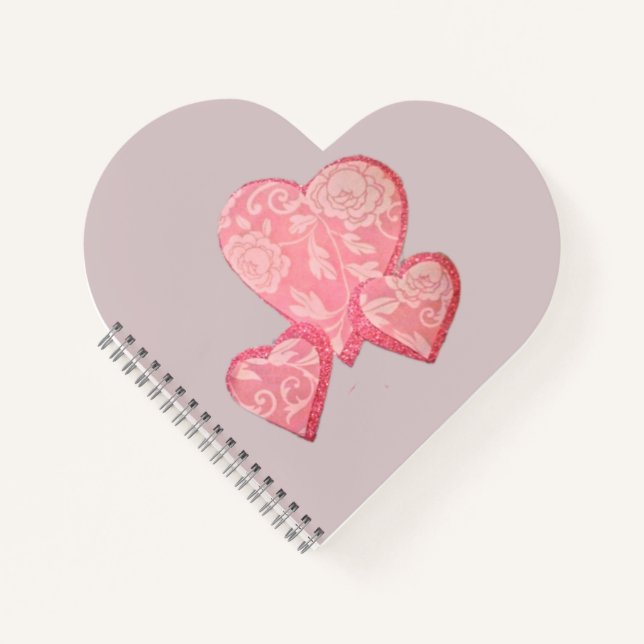 Carnet Trio en dentelle vintage (Devant)