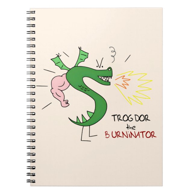 Carnet Trogdor le Brûleur  (Devant)