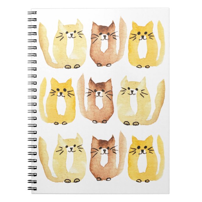 Carnet Trois Chats (Devant)