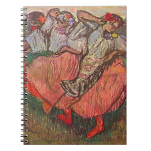 Carnet Trois danseuses russes par Edgar Degas