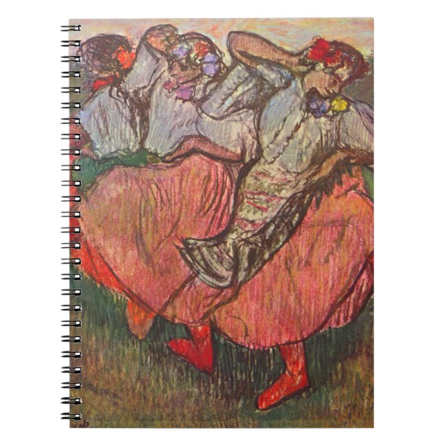 Carnet Trois danseuses russes par Edgar Degas (Devant)
