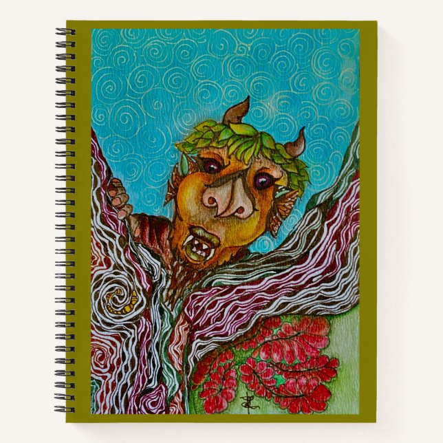 Carnet Troll de l'arbre emmêlé (Devant)