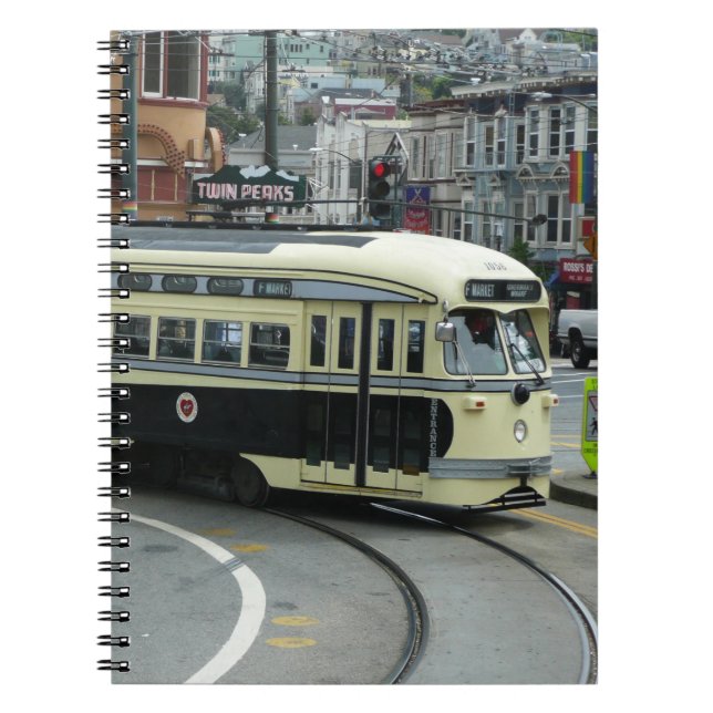 Carnet Trolley de San Francisco (Devant)