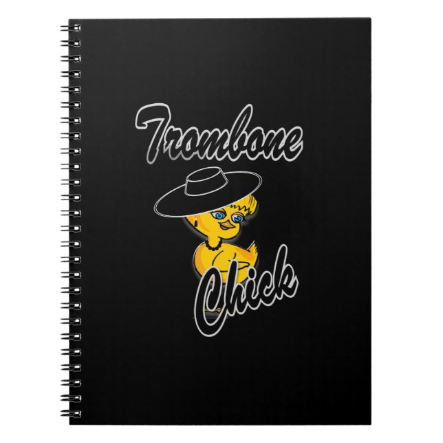 Carnet Trombone Chick #4 (Devant)