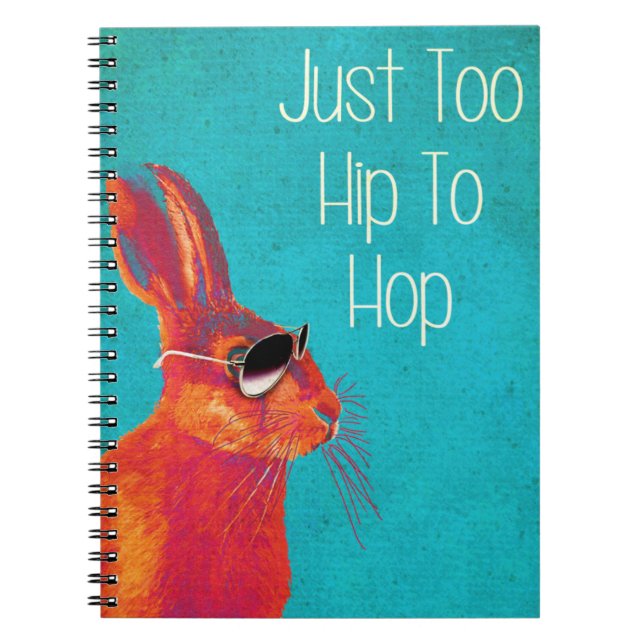 Carnet Trop Hip Pour Hop Blue (Devant)