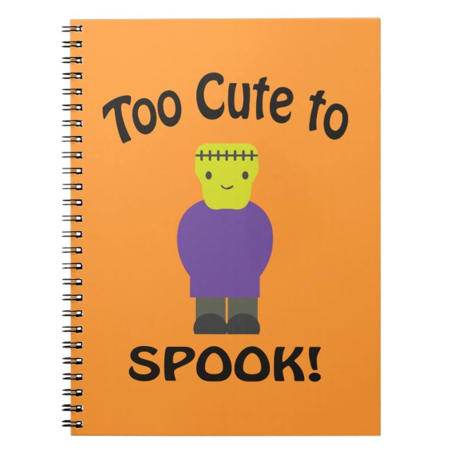 Carnet Trop mignon À Parler - Frankenstein (Devant)