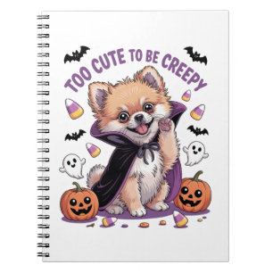 Carnet Trop mignon pour être effrayant T-shirt Halloween