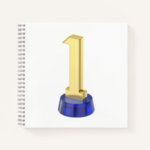 Carnet trophée numéro un de l'or