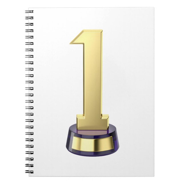 Carnet trophée numéro un de l'or (Devant)