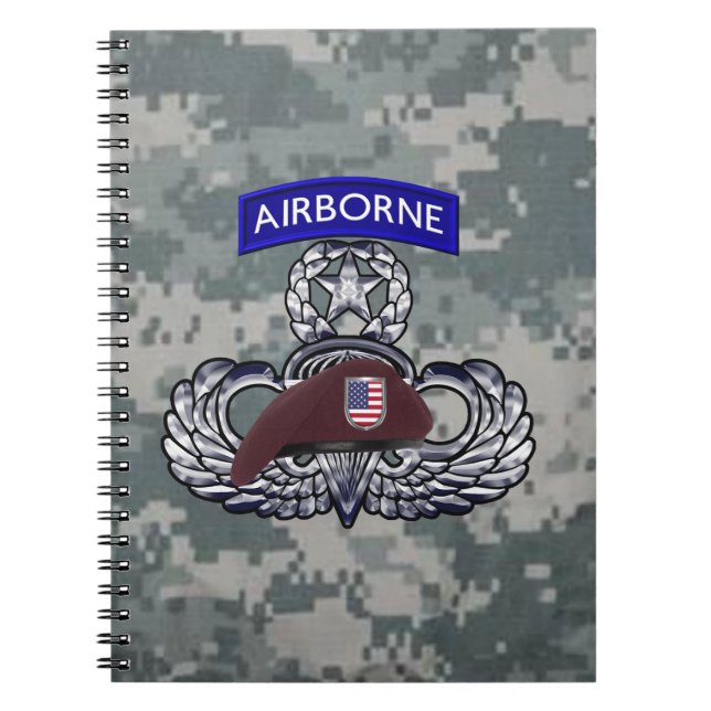 Carnet Troupes aéroportées (Devant)