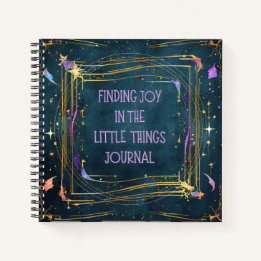 Carnet Trouver La Joie Dans Les Petites Choses