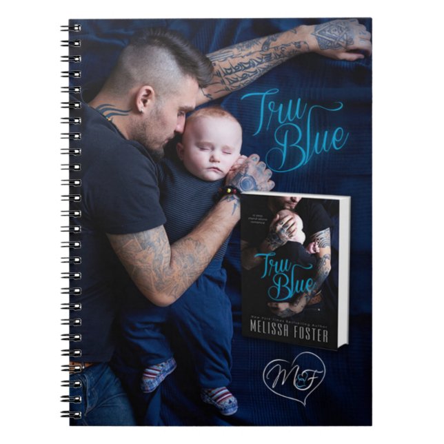 Carnet Tru Blue 6.5" x 8.75" Notebook (Devant)