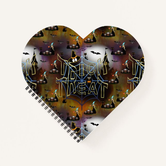 Carnet Trucs gothiques ou traiter spiderweb répétition (Devant)