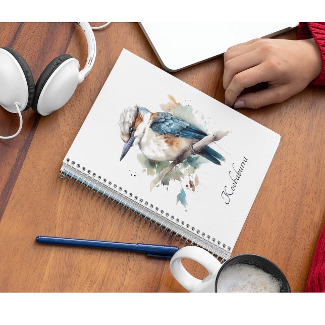 Carnet True Blue Kookaburra, personnalisé (Créateur téléchargé)