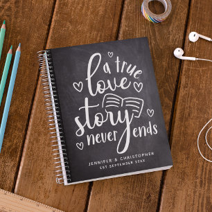 Carnet True Love Story n'arrête jamais le scrapbook de Co