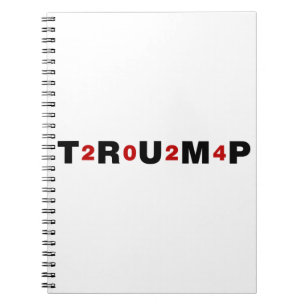 Carnet Trump 2024 Rouge