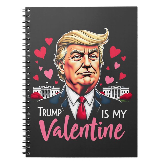 Carnet Trump est le président de la Saint Valentin (Devant)