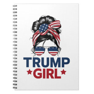 Carnet Trump Fille Nœud Méssy Trump 2024 Élection América