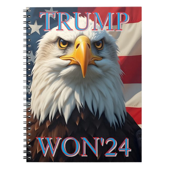 CARNET TRUMP GAGNE 2024 (Devant)