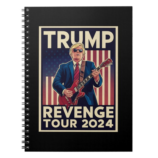 Carnet Trump Revenge Tour 2024 Élections politiques 2024 (Devant)