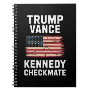 Carnet Trump Vance 2024 Trump Vance Kennedy Échec et Mat