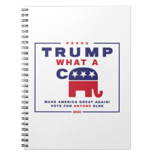 Carnet Trump. What A C*** - Affiche de la campagne anti-T