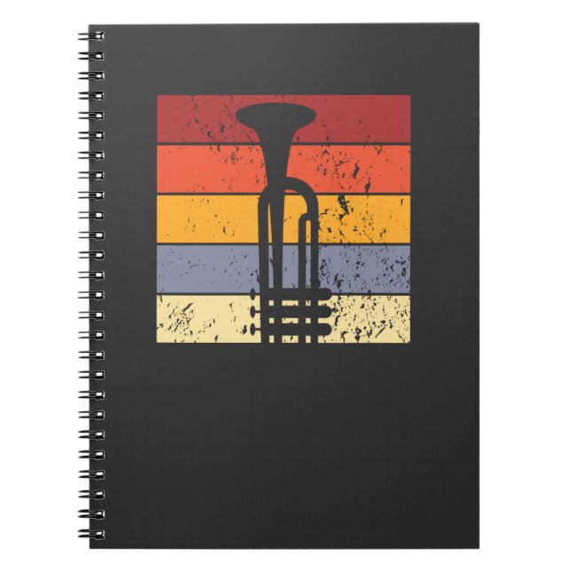 Carnet Trumpet Vintage (Devant)