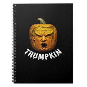 Carnet Trumpkin - Drôle Donald Citrouille Halloween