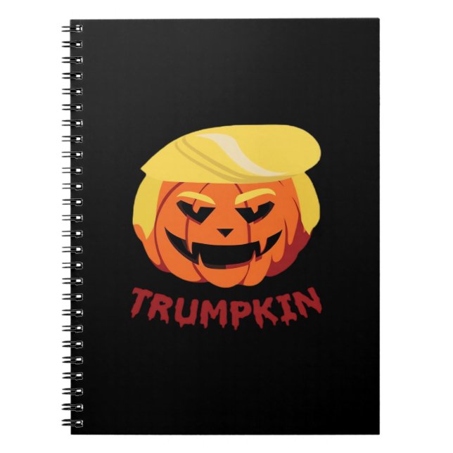 Carnet Trumpkin Effrayant Halloween cadeau classique (Devant)