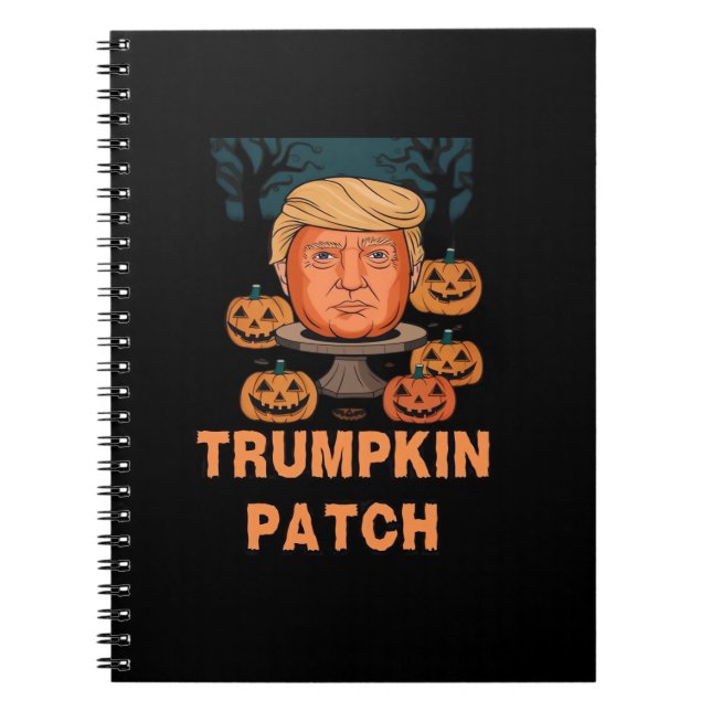 Carnet Trumpkin Halloween - Drôle Citrouille politique De (Devant)