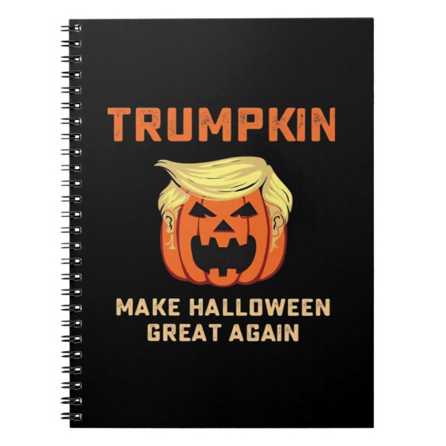 Carnet Trumpkin Rendre Halloween grand à nouveau - Pompe  (Devant)