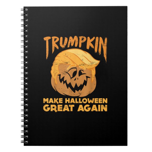 Carnet Trumpkin Rendre Halloween grande à nouveau drôle P (Devant)
