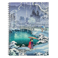 Tsuchiya Koitsu - Neige de printemps à Maruyama