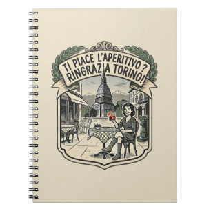 Carnet Tu aimes l'apéritif ? Remercie Turin ! - Vintage