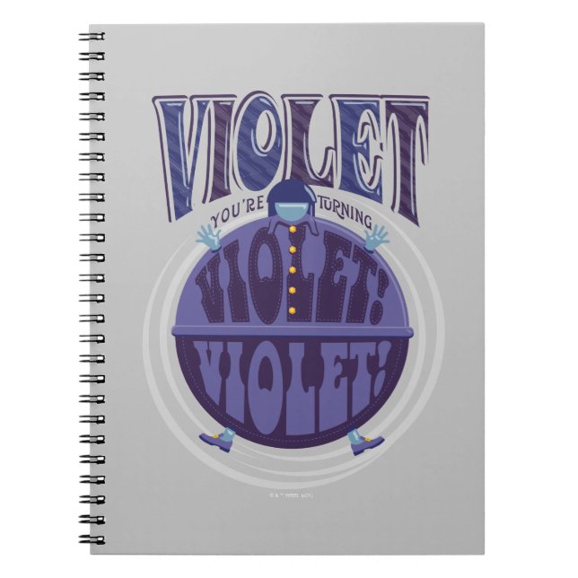 Carnet Tu deviens Violet, Violet ! (Devant)