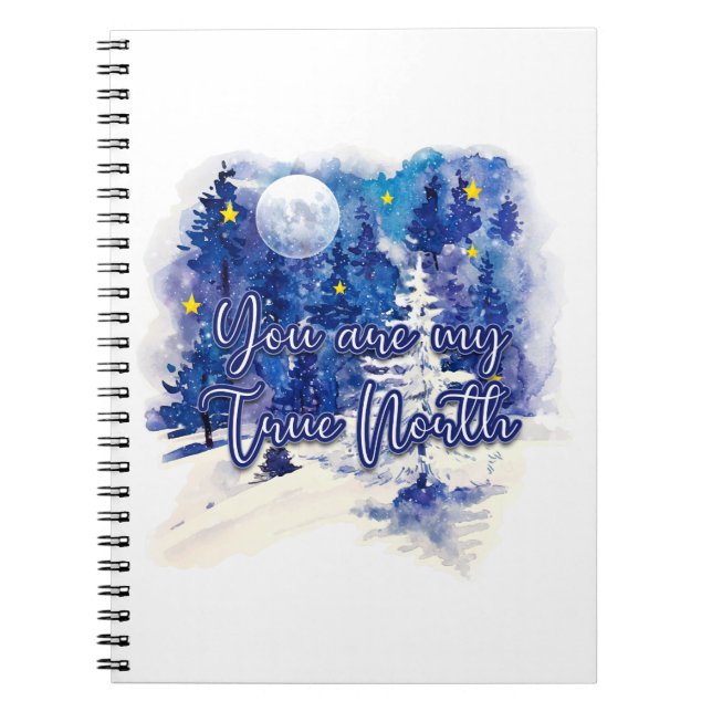 Carnet Tu Es Mon Vrai Nord (Devant)