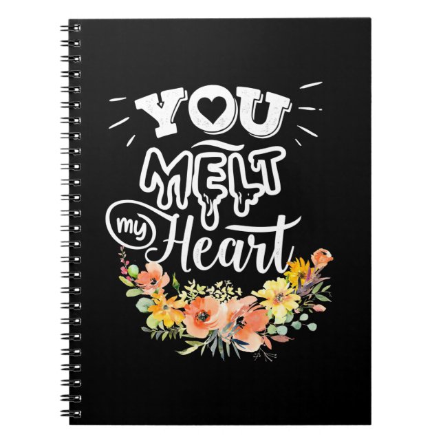 Carnet  | Tu Me Fondes Le Coeur (Devant)