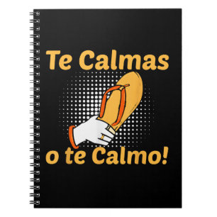 Carnet Tu te calmes ou je me calme Mère espagnole mexicai