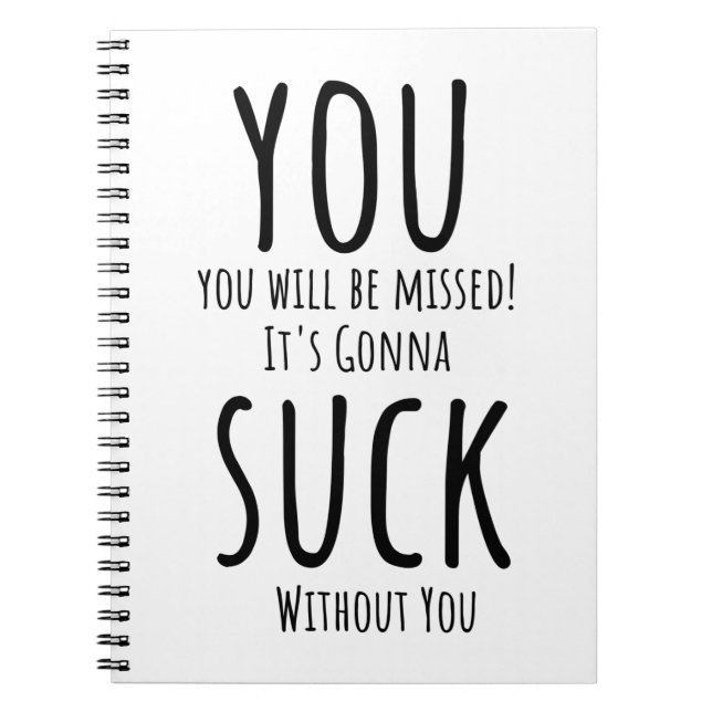 Carnet Tu t'enfuis, tu pars (Devant)