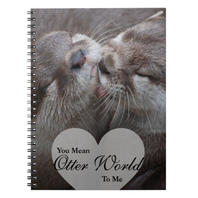 Carnet Tu Veux Dire Qu'Un Monde D'Otter Pour Moi Otters A (Devant)