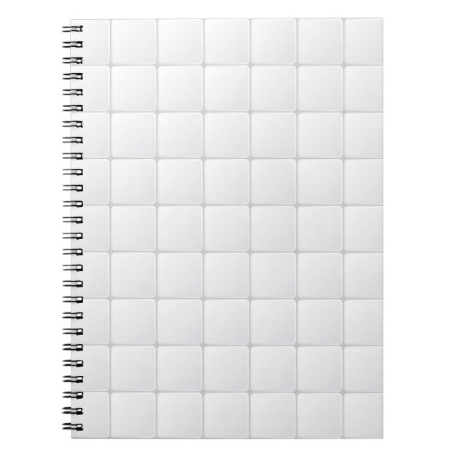 Carnet Tuile blanche (Devant)