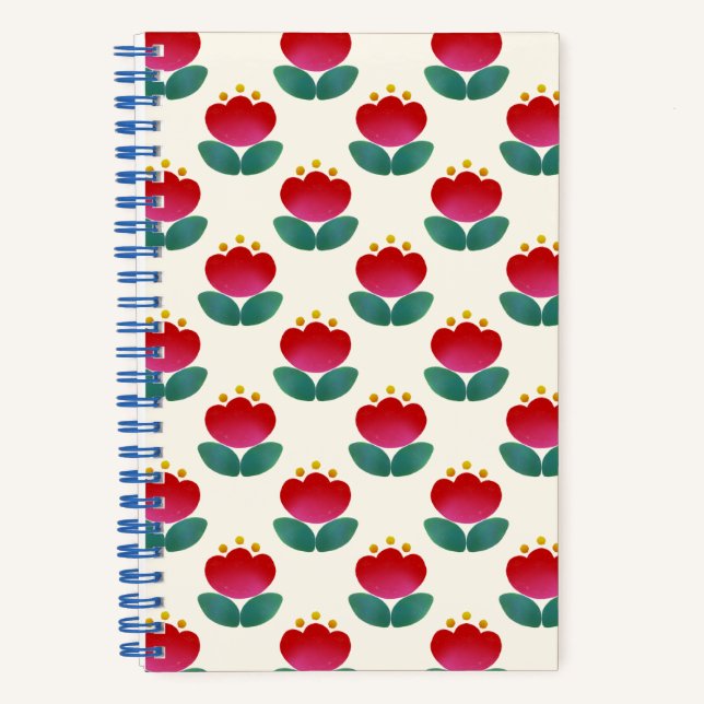 Carnet Tulipe Blanche (Recto)