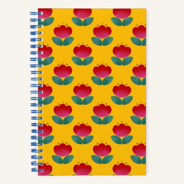 Carnet Tulipe Jaune (Recto)