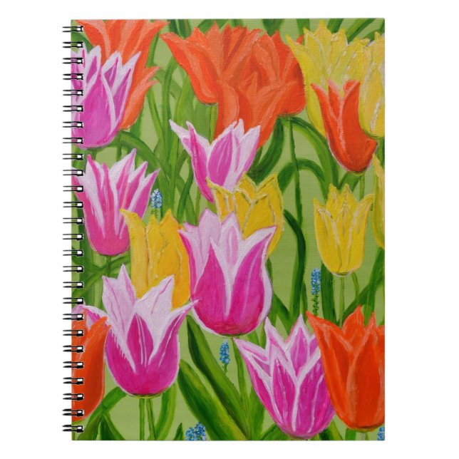 Carnet Tulipes (Devant)