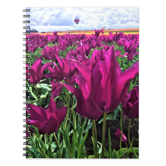 Carnet Tulips de Purple (Devant)