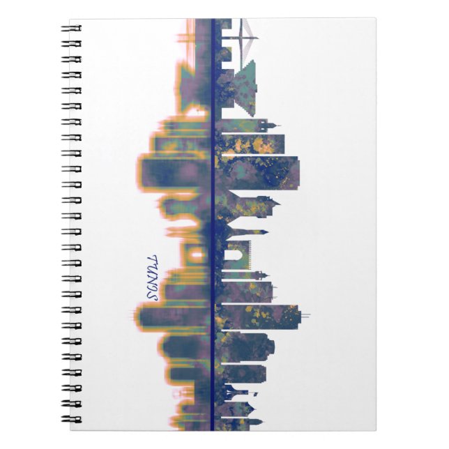 Carnet Tunis Skyline (Devant)