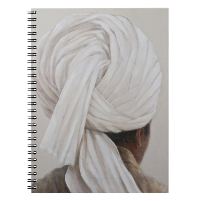 Carnet Turban blanc 2014 (Devant)