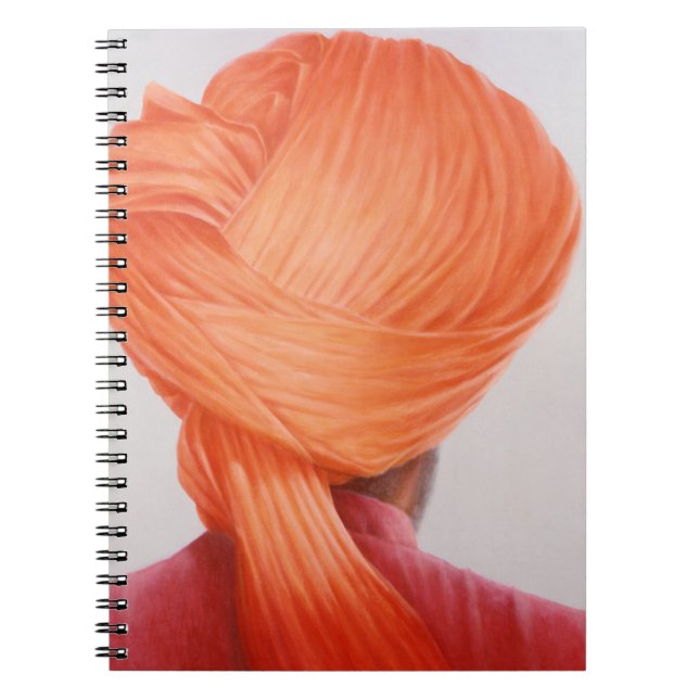Carnet Turban de safran (Devant)