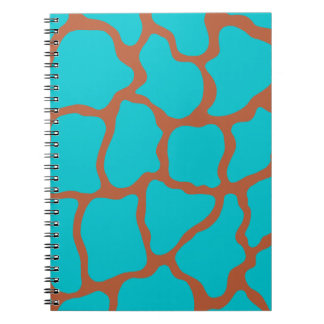 Carnet turquoise clair