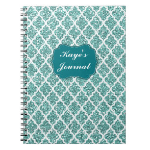 Carnet Turquoise d'allumage personnalisé